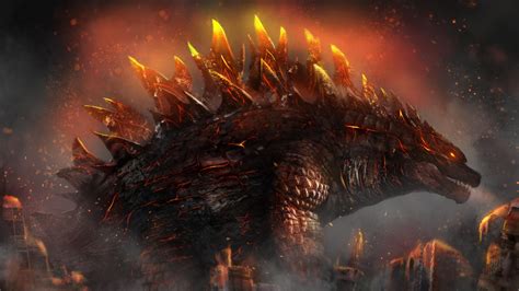 Nuclear Godzilla Wallpapers Wallpaper Cave