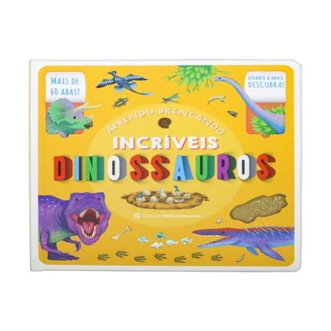 Aprendo Brincando Incríveis Dinossauros Zamboni Books Livraria e