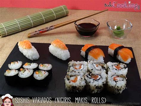 Cómo hacer sushi fácil en casa makis nigiris y california rolls