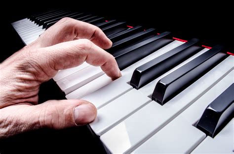 Hand Playing On Digital Piano Free Stock Photo Public Domain Pictures