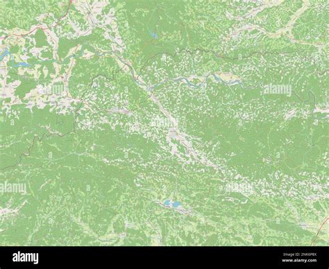 Koroska Statistical Region Of Slovenia Open Street Map Stock Photo