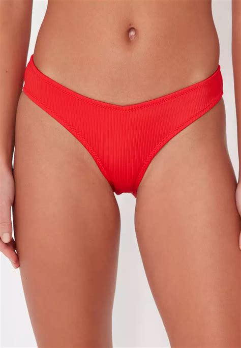 Buy Trendyol V Cut Bikini Bottoms Online ZALORA Malaysia