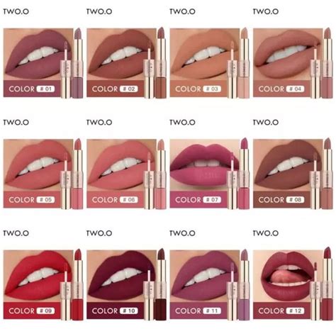 O Two O In Lipstick And Lip Gloss In Shades Visit Cosmetics