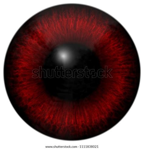 Texture Red Eye 3d White Lines Stock Illustration 1111838021 Shutterstock