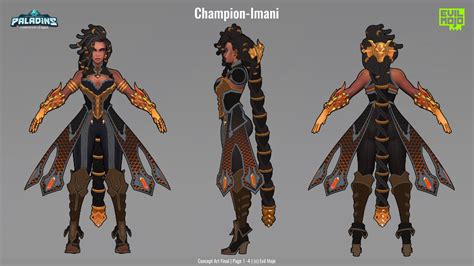 Artstation Paladins Champion Imani Concept Art Thunder Brush In 2021 Paladin Paladins