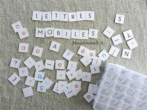 Lettres Mobiles Cursif Ou Script Artofit