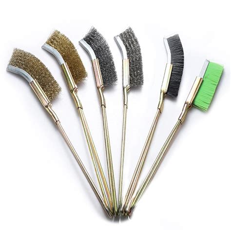 Amazon ARTIBOX 6PCS Of Mini Curved Iron Handle Brushes With