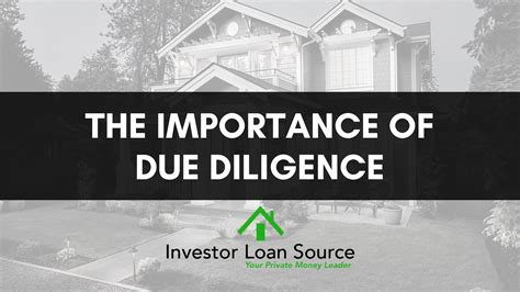 When Investing In Real Estate Proper Due Diligence Is One Of The Most