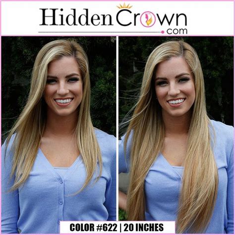 Hidden Crown Hair Extensions Add Gorgeous Length And Volume Look At