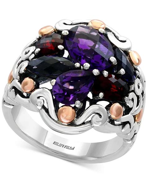 Effy Collection Effy® Balissima Multi Gemstone Ring 4 12 Ct Tw In