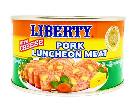 Liberty Pork Luncheon Meat With Cheese 375g