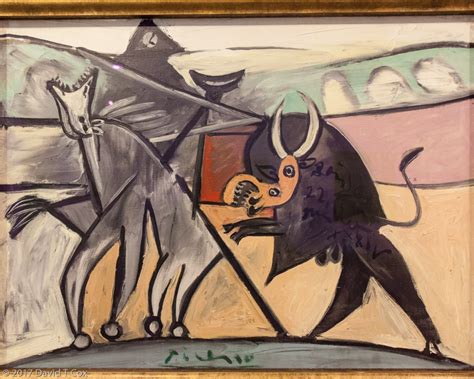 Bullfight Pablo Picasso 1934 Thyssen Bonemisza Museum Madrid Dave S Travelogues