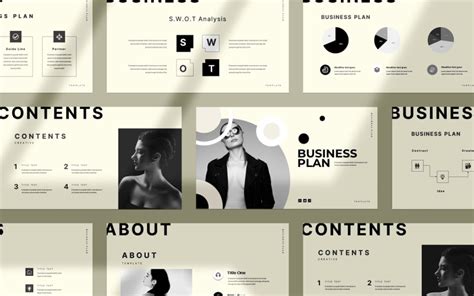 Business Plan Presentation Template Templatemonster