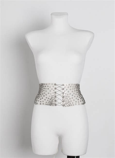 Clear Vinyl Corset Belt Etsy