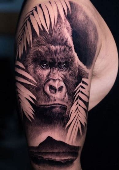 Unique Gorilla Tattoo Designs You Will Have To See