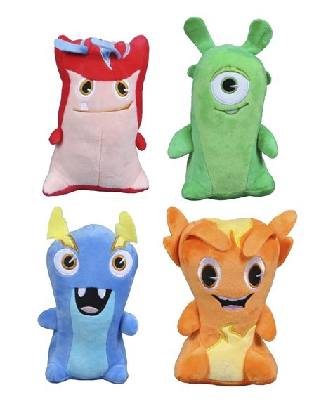 PIXELS Movie plush toy Slugterra Bludgeon Burpy Doc Joules Brinquedos ...