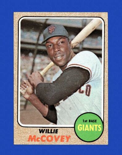 Topps Set Break Willie Mccovey Ex Exmint Gmcards Ebay