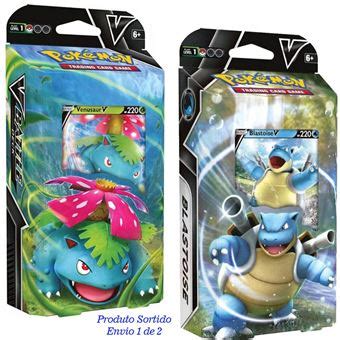 Pokemon Blastoise V Venusaur V Battle Deck Cartas Colecion Veis