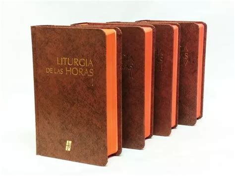 Liturgia De Las Horas 4 Tomos I Ii Iii Y Iv Meses sin interés