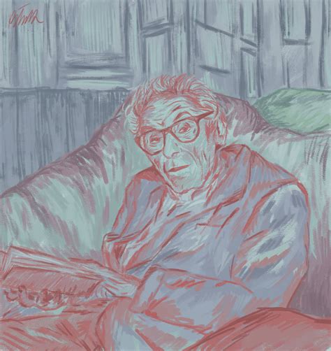 A portrait of Paul Erdos by Kopytkoo on DeviantArt