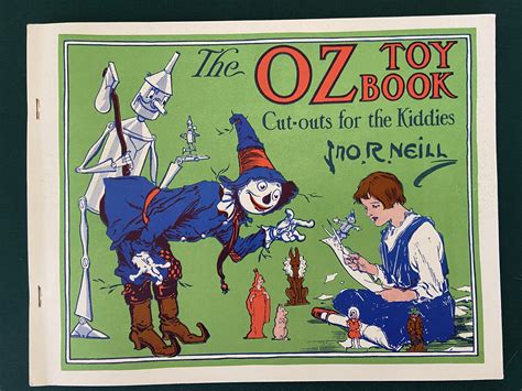 Sale! Wizard of OZ TOY BOOK Oz Club Replica with John R Neill Cutouts ...