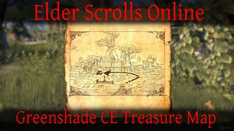 Greenshade CE Treasure Map Elder Scrolls Online ESO YouTube