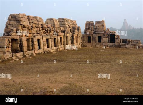 chausath yogini temple, khajuraho, madhya pradesh, India, Asia Stock Photo - Alamy