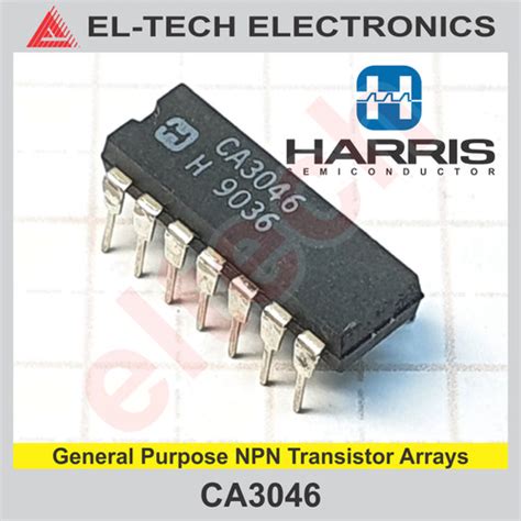 Jual CA3046 CA 3046 General Purpose NPN Transistor Arrays Kota