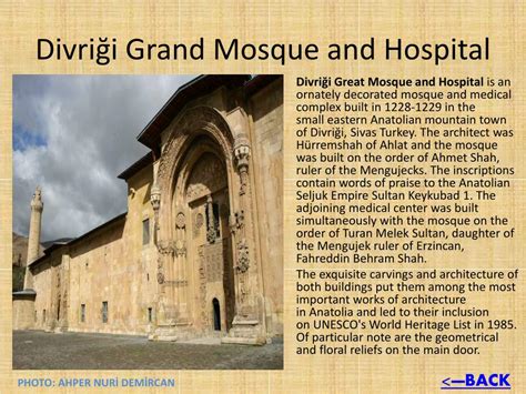 PPT Divriği Grand Mosque and Hospital PowerPoint Presentation free