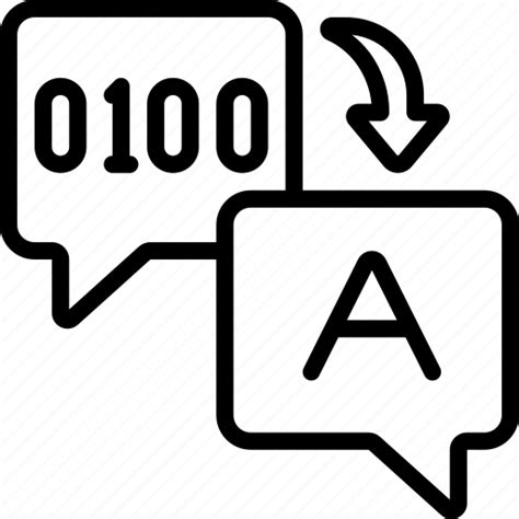 Message Broker Binary Translation Icon Download On Iconfinder