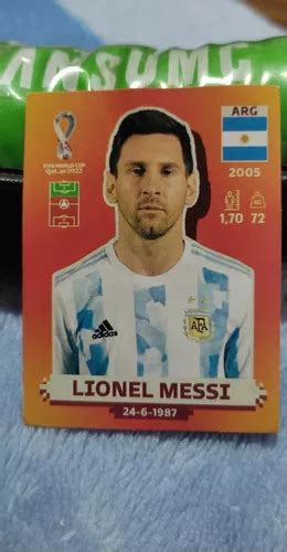 Figurita Mundial Qatar 2022 Panini Arg 19 Lionel Messi En Venta En