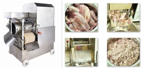 Automatic Fish Deboning Machine And Fish Meat Separating Machine Supplier