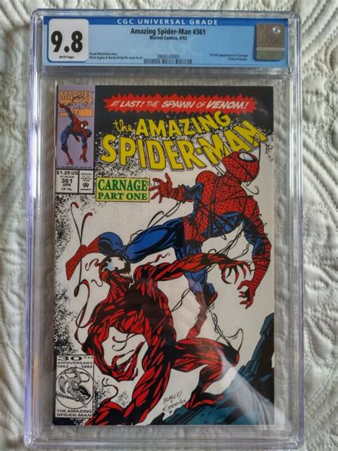 Classicmodern Comics On Twitter Amazing Spider Man 361 Cgc 98 Nmmt