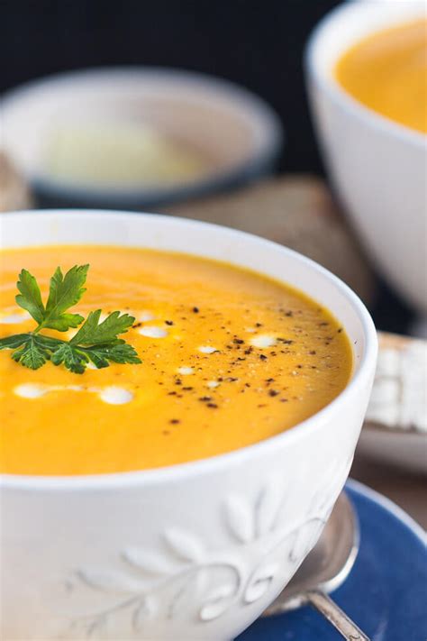 Easy Creamy Carrot Soup Recipe The Nana Project