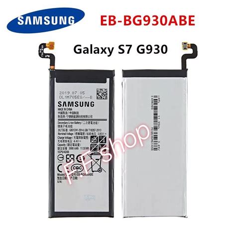 แบต แท้ Samsung Galaxy S7 G930 Eb Bg930abe 3000mah Shopee Thailand