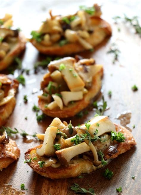 Mushroom Bruschetta | Dash of Savory | Cook with Passion