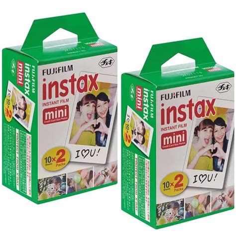 Fujifilm Instax Mini Twin Pack Pelicula Instantanea Formato Mercadolibre