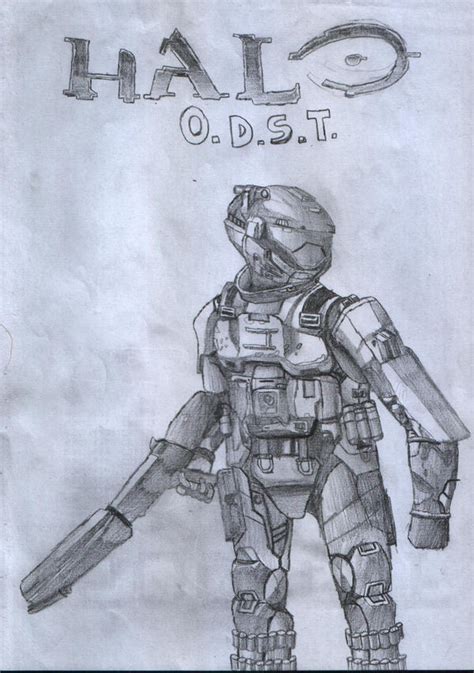 Halo 3 Odst By Bradsharples On Deviantart