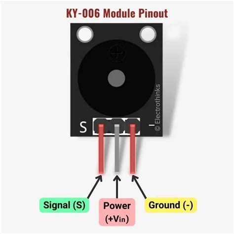 Arduino Buzzer Module Pinout All You Need To Know