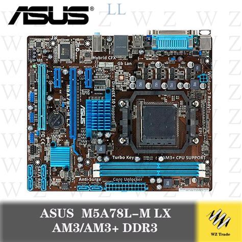 Socket Am3 Am3 For Asus M5a78l M Lx Lx3 Plus Original Used Desktop 760g Motherboard Ddr3 Usb2 0