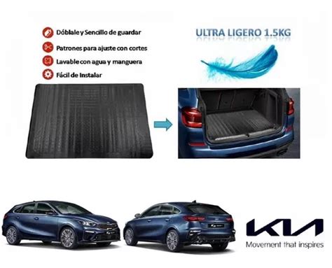 Tapete Cajuela Universal Ligero Kia Forte Hb 2019 A 2023 Meses Sin