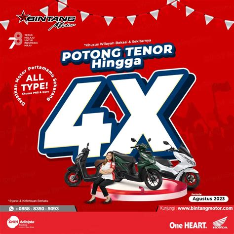 Promo Honda Bintang Motor Bekasi Agustus 2023 Honda Bintang Motor