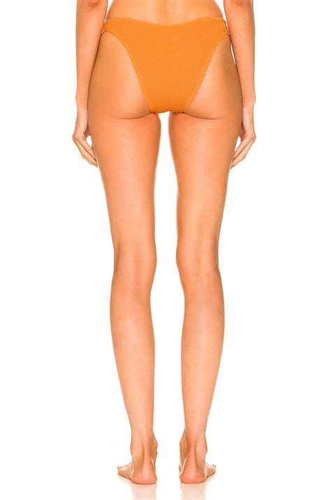 Bond Eye Scene Brief Eco Bikini Bottom In Tangerine FWRD