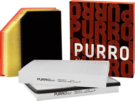 PURRO Efficient Cabin Air Oil And Fuel Filters