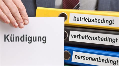 Personenbedingte Kündigung Voraussetzungen und Fristen