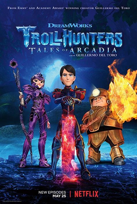 Trollhunters 2016 Películas De Dreamworks Dibujos De Trolls