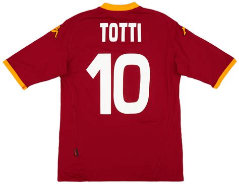 Roma Home Shirt Totti Xl