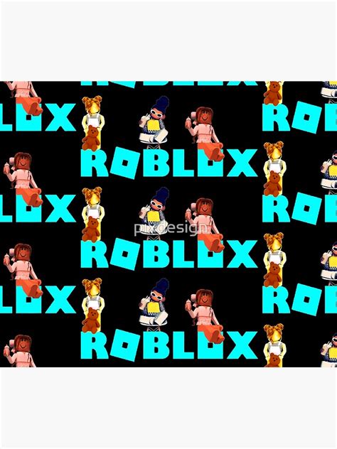 Roblox Girls Roblox Meganplays Aesthetic Roblox Girl Throw Blanket By Pixdesign Redbubble