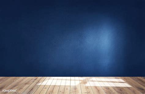 Premium Of Dark Blue Wall In An Empty Room With A HD Wallpaper Pxfuel