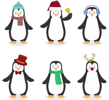 Pinguin Sticker Tenstickers